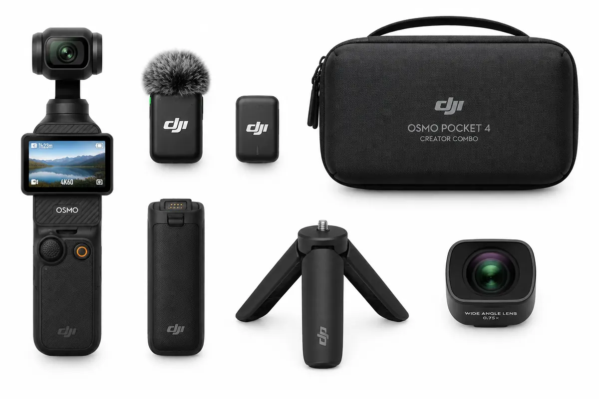 DJI Osmo Pocket 4 Creator Combo